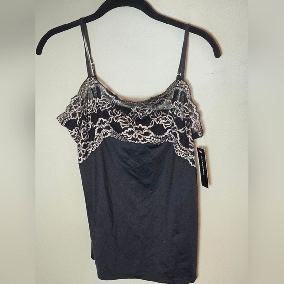 NWT Jones NY Y2K Style Lace Top Soft Grunge Layering Cami, Large - Picture 1 of 2